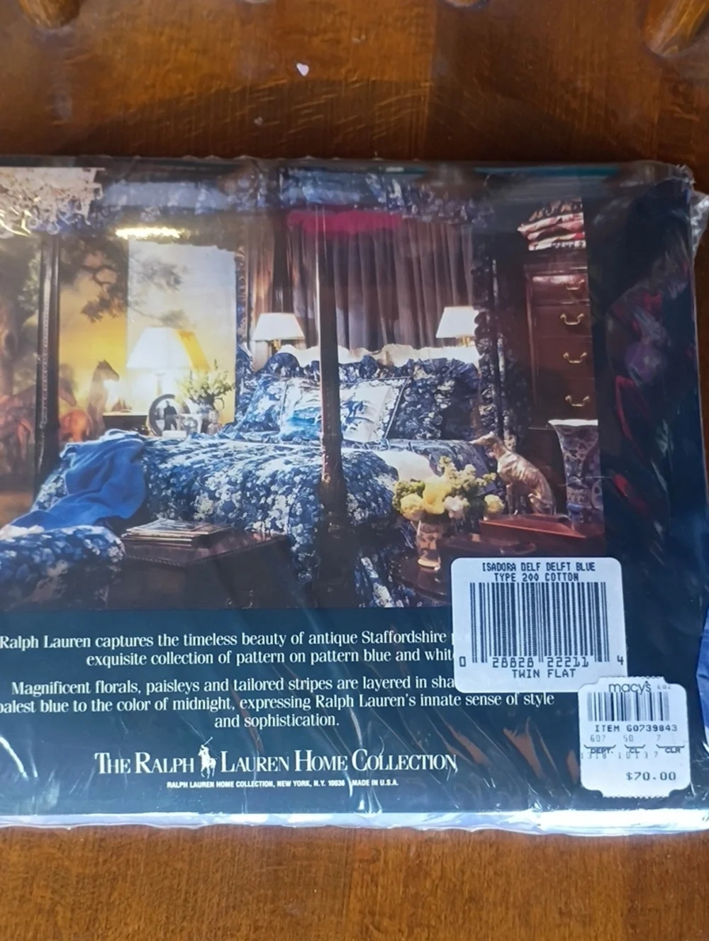 Ralph Lauren Twin Flat Sheet - Picture 4 of 4